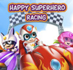 Happy Superhero Racing