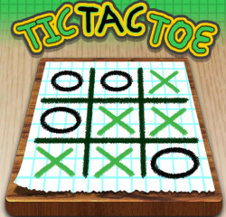 Tic Tac Toe Paper Note